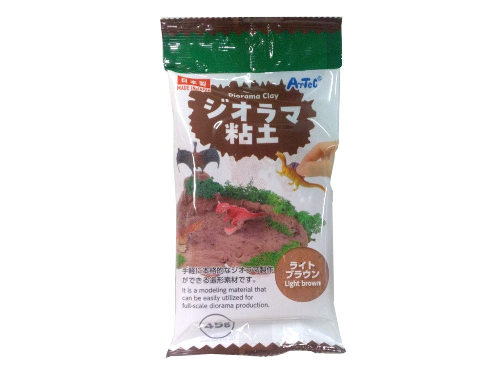ジオラマ粘土（ライトブラウン） ダイソー(DAISO)