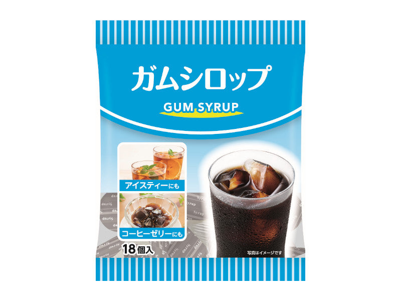 メロディアン 六甲牛乳 ガムシロップ ５ｇ×１８個 ダイソー(DAISO)