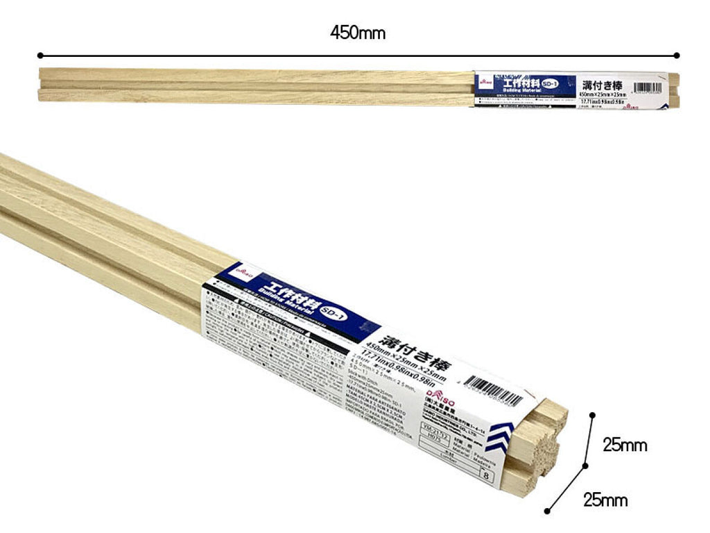工作材料（溝付き棒、ＳＤー１） ダイソー(DAISO)