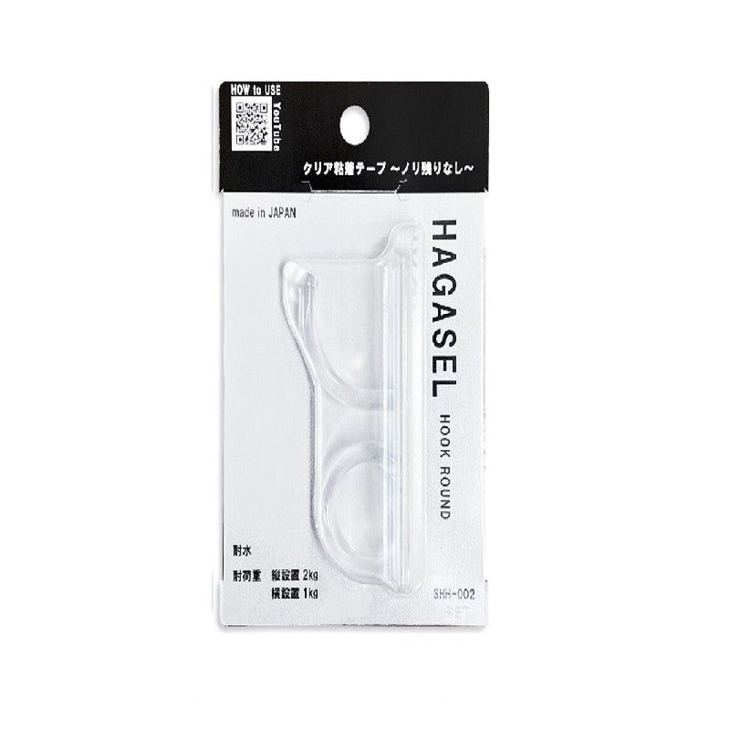 ＨＡＧＡＳＥＬ ＨＯＯＫ ＲＯＵＮＤ クリア粘着テープ ダイソー(DAISO)