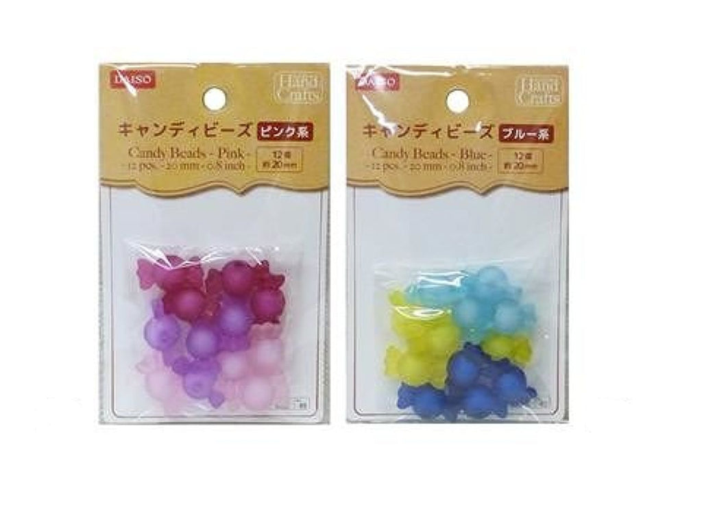 キャンディビーズ １２個入 ダイソー(DAISO)
