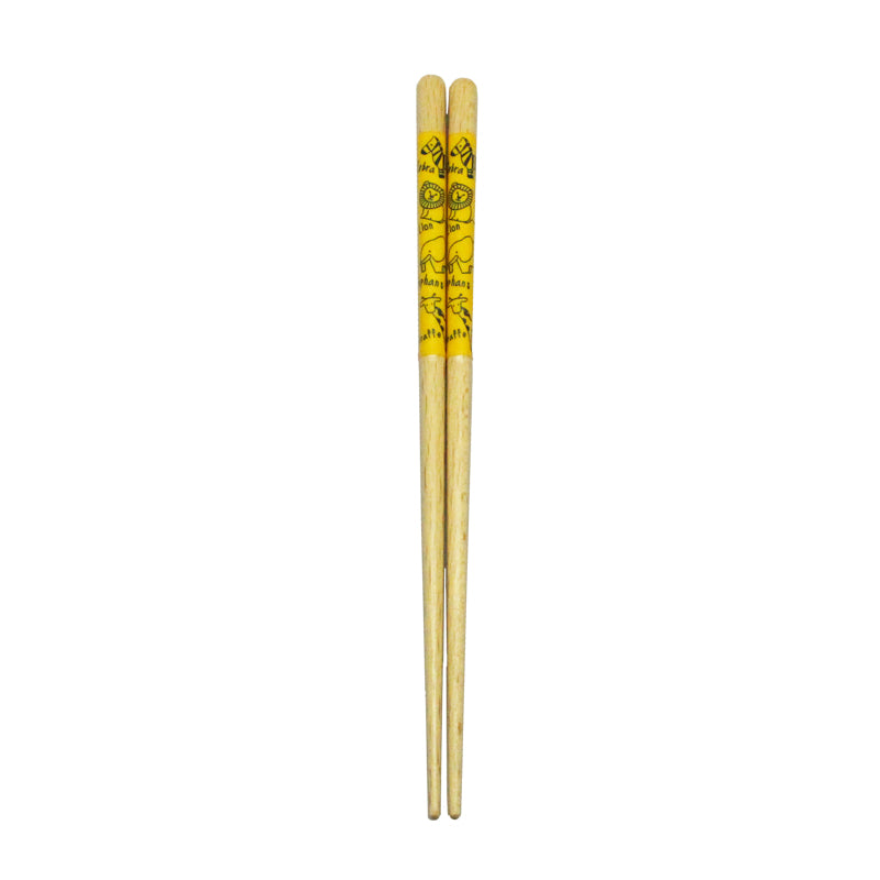 若狭塗子ども箸（食洗機対応、どうぶつ） ダイソー(DAISO)