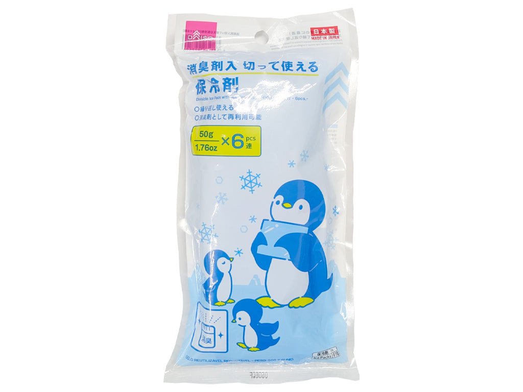 消臭剤入 切って使える保冷剤（６個） ダイソー(DAISO)