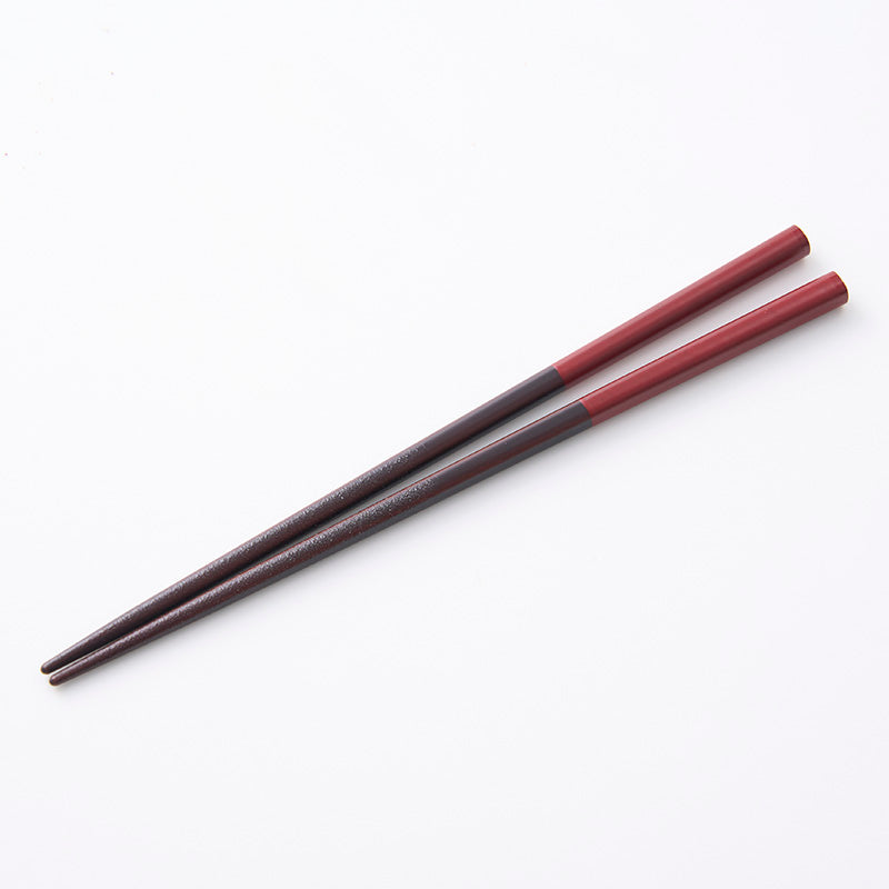若狭塗箸 塗分 赤（食洗機対応）２１ｃｍ ダイソー(DAISO)