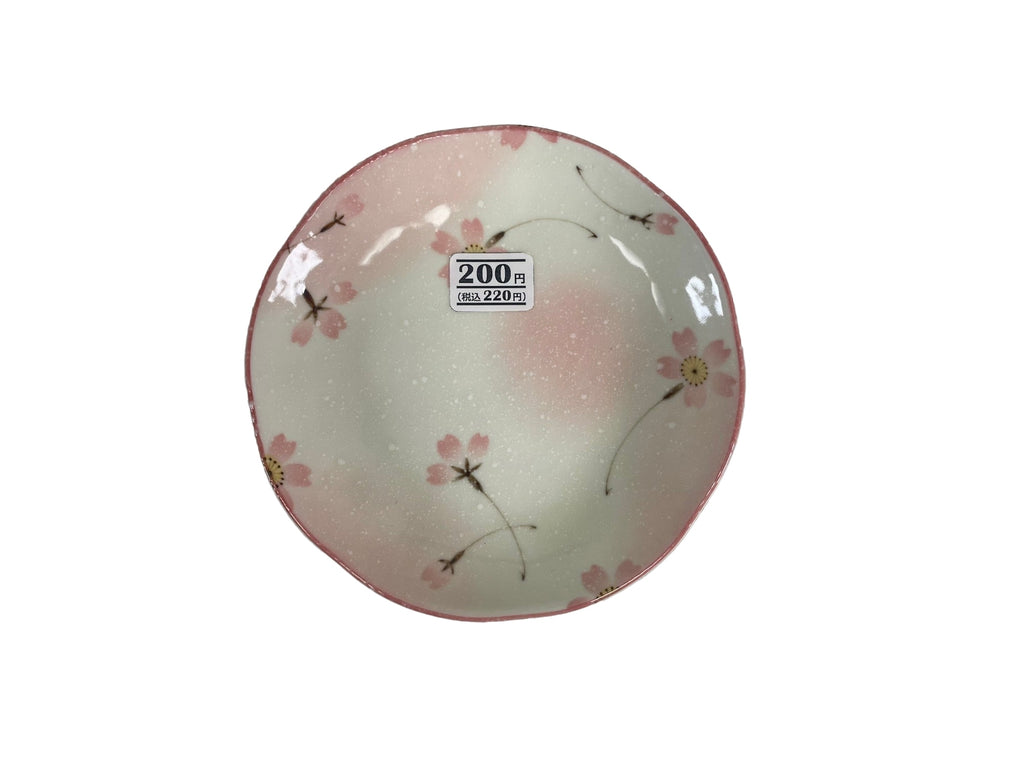 美濃焼 取皿 淡雪桜 ダイソー(DAISO)