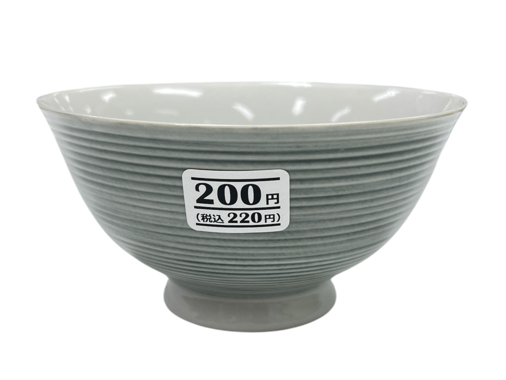 茶碗 千段ライン ダイソー(DAISO)