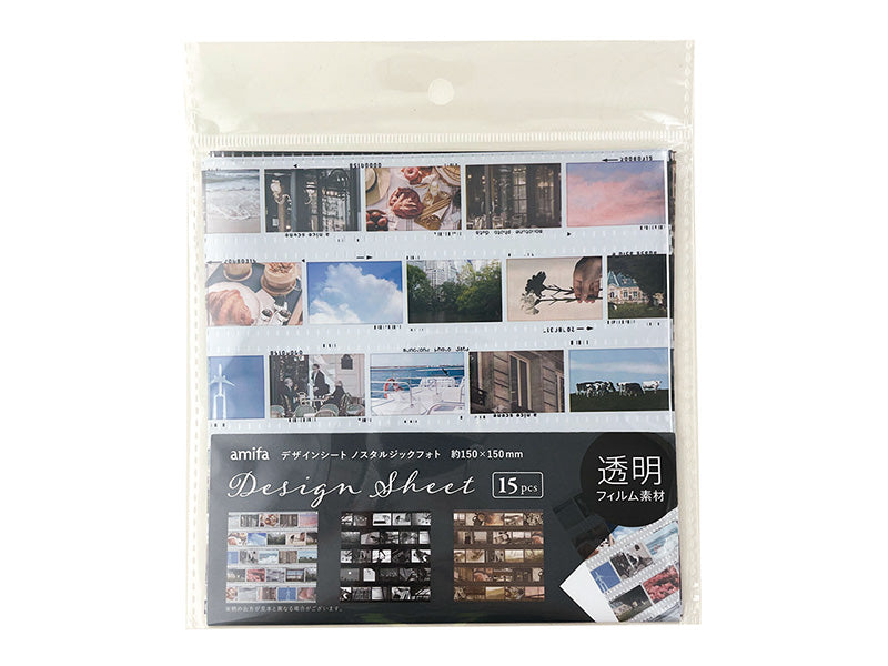 デザインシート １５Ｐ ノスタルジックフォト ダイソー(DAISO)