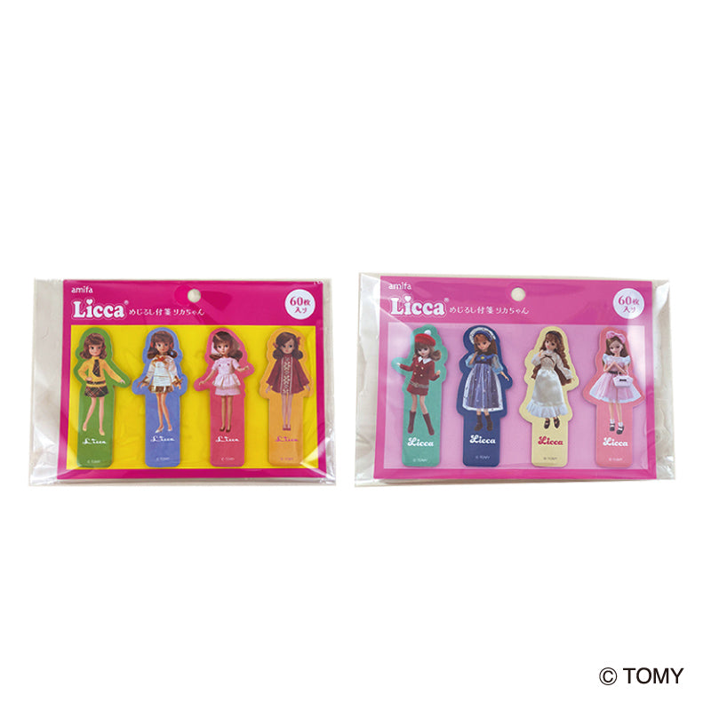 めじるし付箋 ６０Ｐ リカちゃん ダイソー(DAISO)