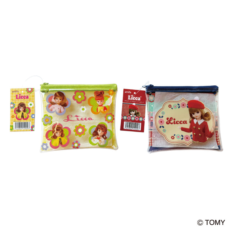 ＰＶＣポーチ リカちゃん レトロポップ ダイソー(DAISO)