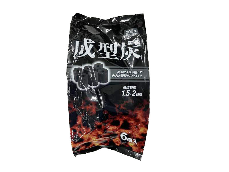 成型炭６個入り ダイソー(DAISO)