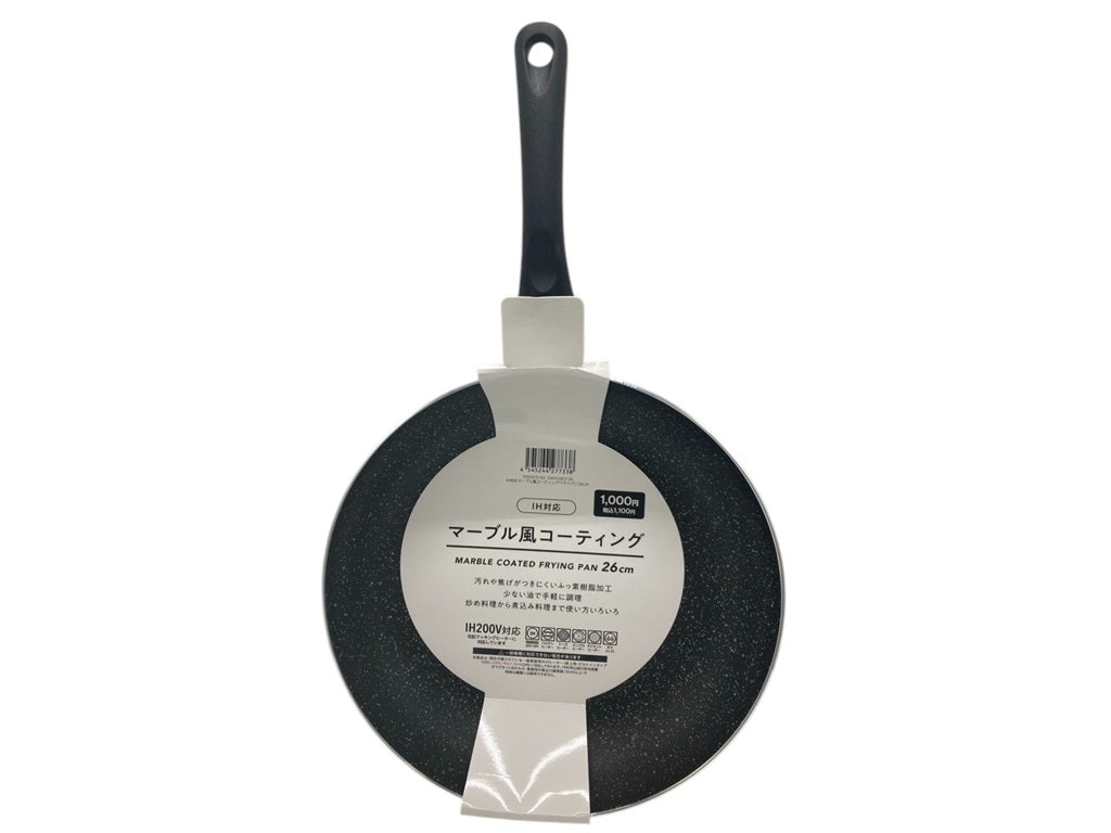 ＩＨ対応マーブル風コーティングフライパン２６ｃｍ ダイソー(DAISO)