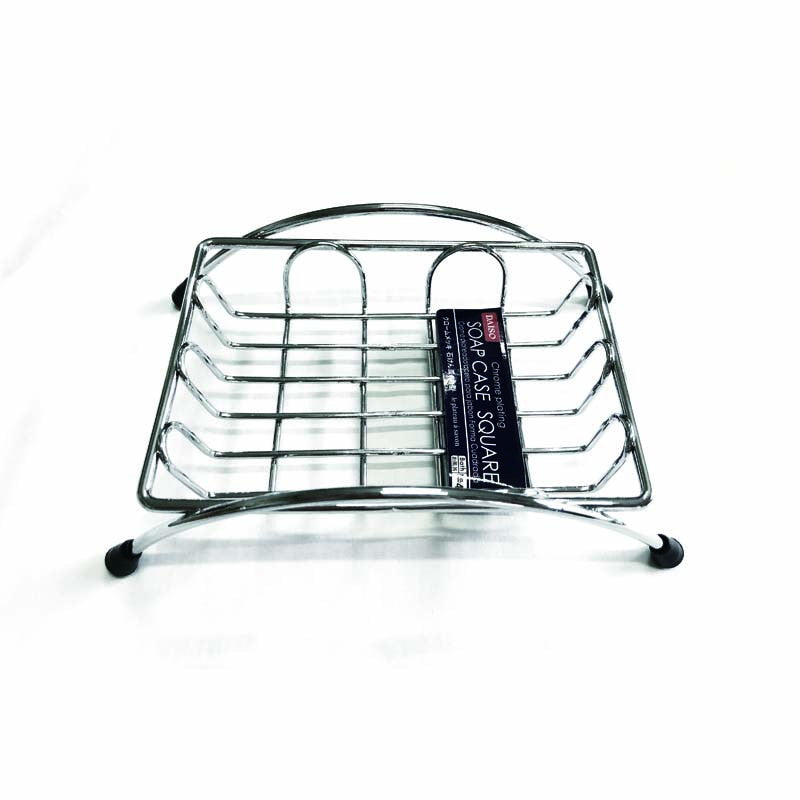 角型石けん皿（メッキタイプ） ダイソー(DAISO)