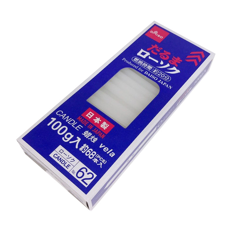 ローソクだるま ダイソー(DAISO)