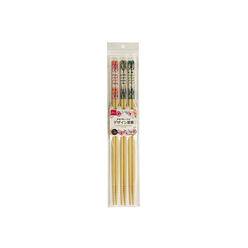 デザイン菜箸（３膳） ダイソー(DAISO)