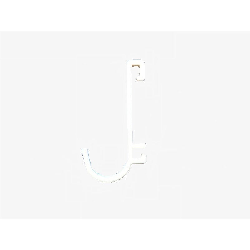 ダイソーワイヤーネット専用フックオフホワイト１６個入 ダイソー(DAISO)