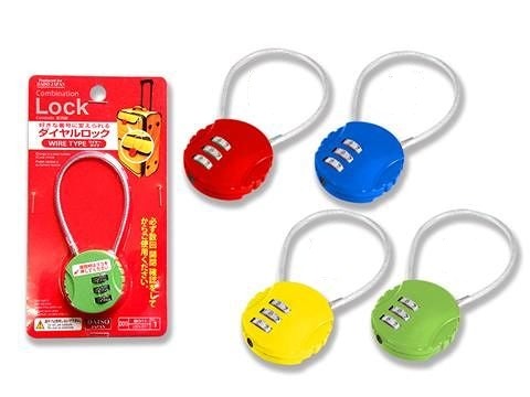 ダイヤルロックワイヤータイプ ダイソー(DAISO)