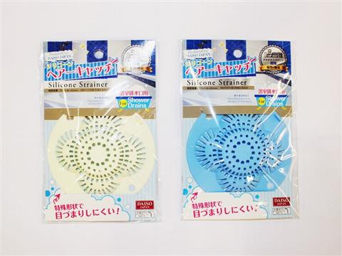 浴室排水口用シリコンヘアーキャッチ ダイソー(DAISO)