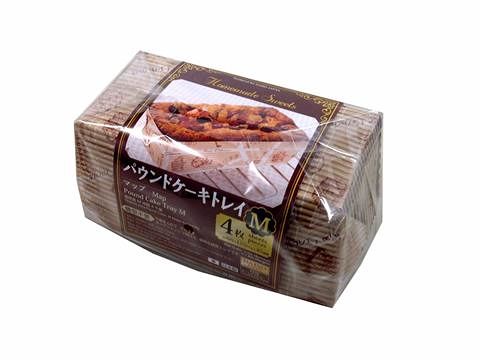 パウンドケーキトレイ（マップ、４枚） ダイソー(DAISO)