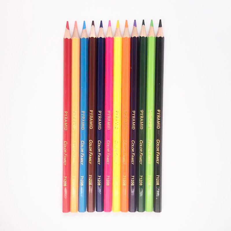 色鉛筆 １２色 ダイソー(DAISO)