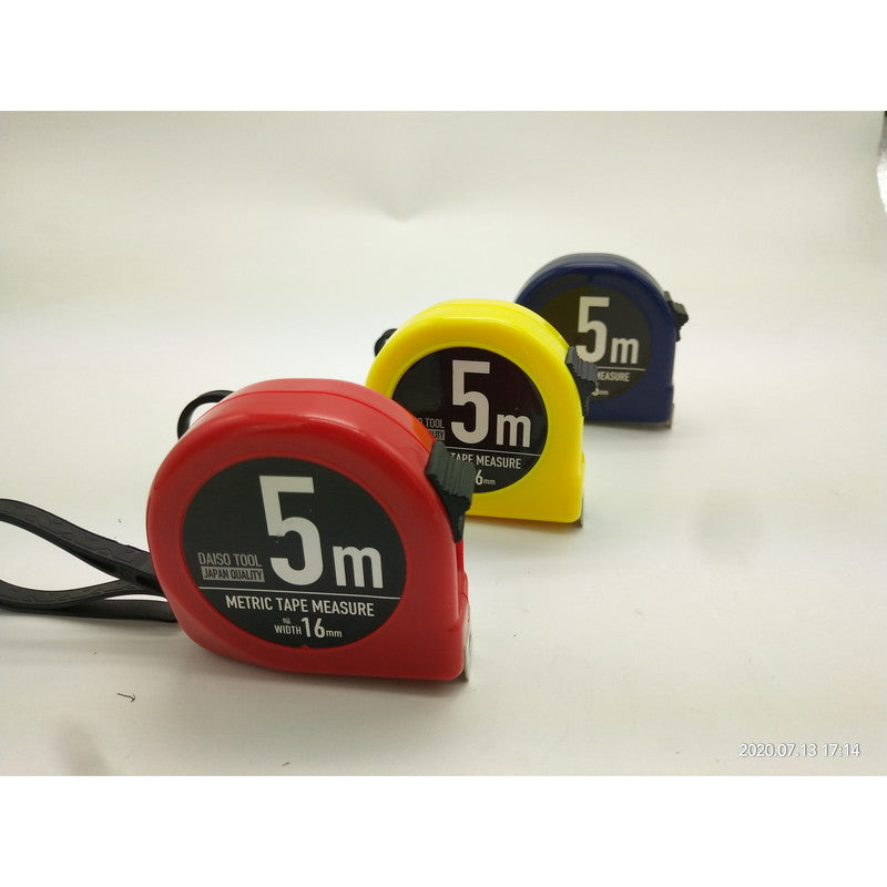 見やすい無光沢丸型Ⅱ コンベックスメジャー ダイソー(DAISO)