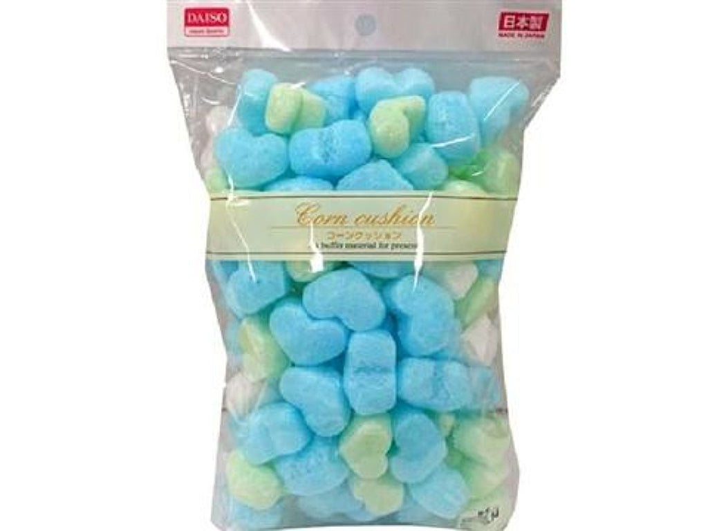 コーンクッション、ブルーホワイト ダイソー(DAISO)