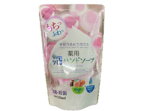 薬用泡ハンドソープ フルーツ 詰替用 ダイソー(DAISO)
