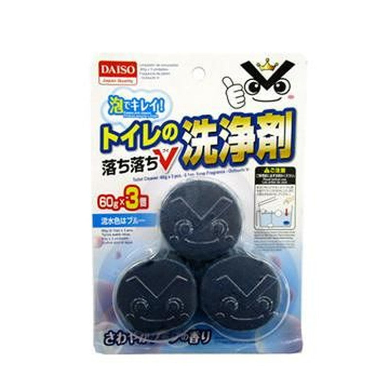 落ち落ちＶトイレ洗浄剤３Ｐ ソープの香り ダイソー(DAISO)