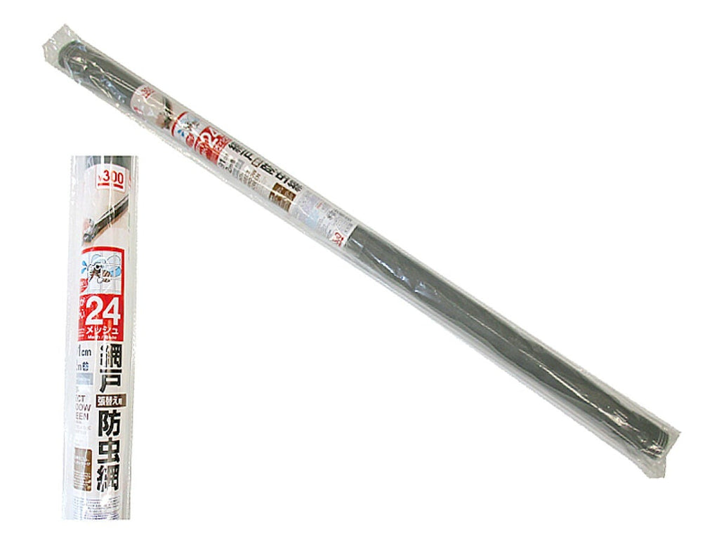 網戸替え用防虫網、２４メッシュ、グレー ダイソー(DAISO)