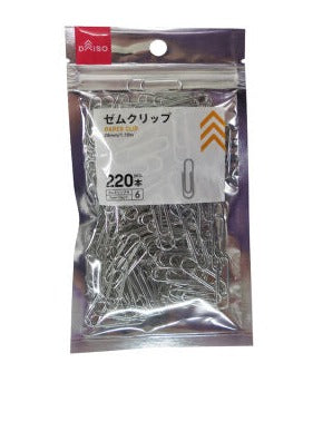 ゼムクリップ ２２０本 ダイソー(DAISO)