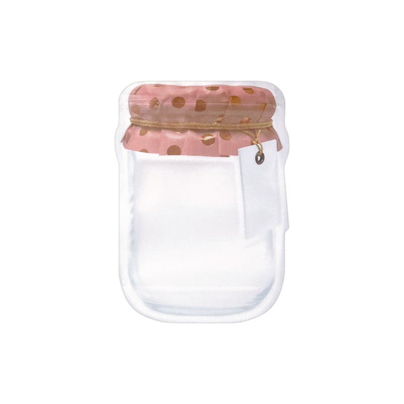 マチ付きジャーパウチＳサイズドット ダイソー(DAISO)
