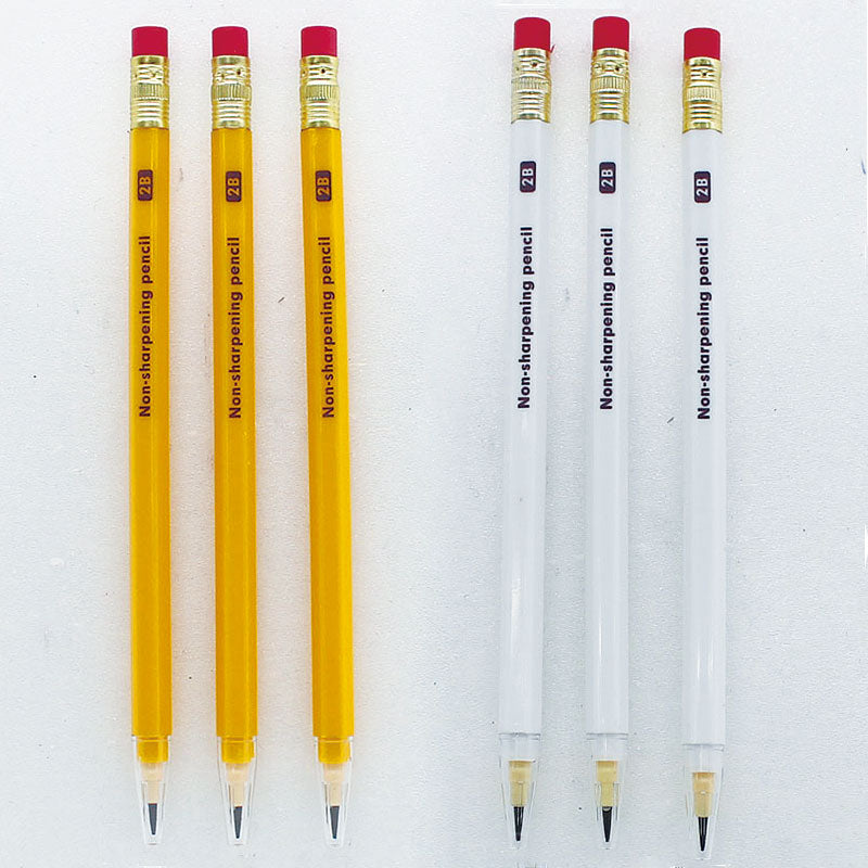 ロケット鉛筆（２Ｂ、六角軸、３本） ダイソー(DAISO)