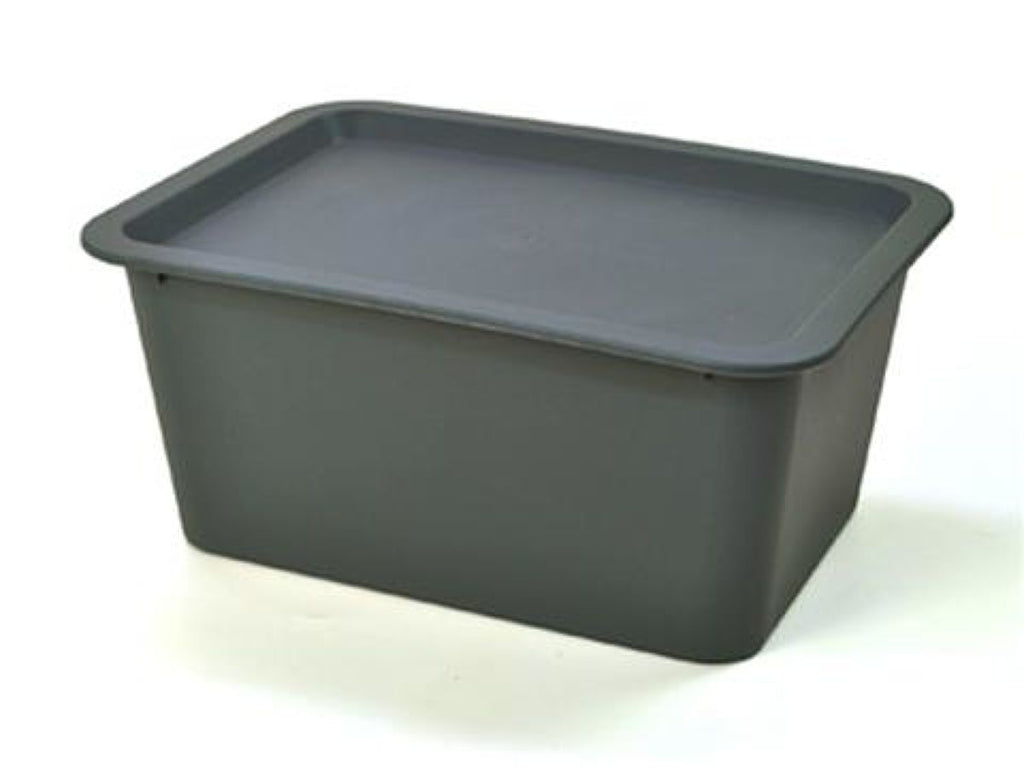 スクエア収納ＢＯＸ（ダークグレー） ダイソー(DAISO)