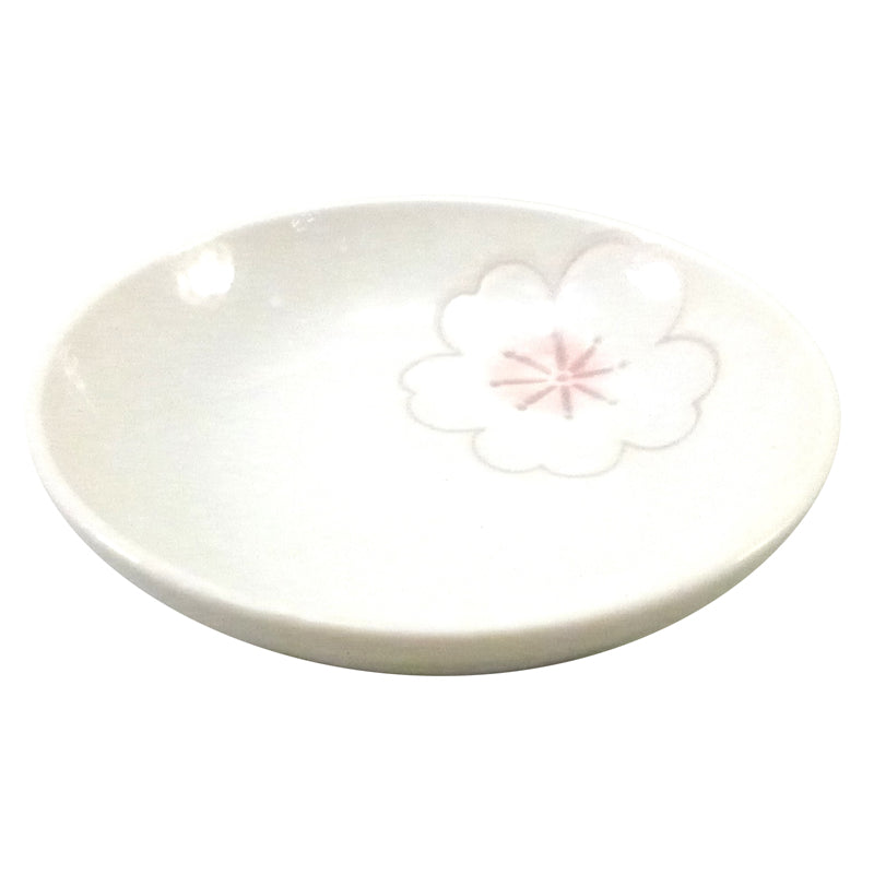 美濃焼 小皿 粉引桜 ダイソー(DAISO)