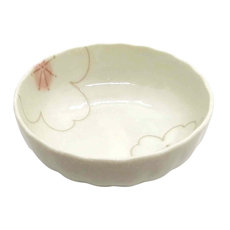 美濃焼 小鉢 粉引桜 ダイソー(DAISO)