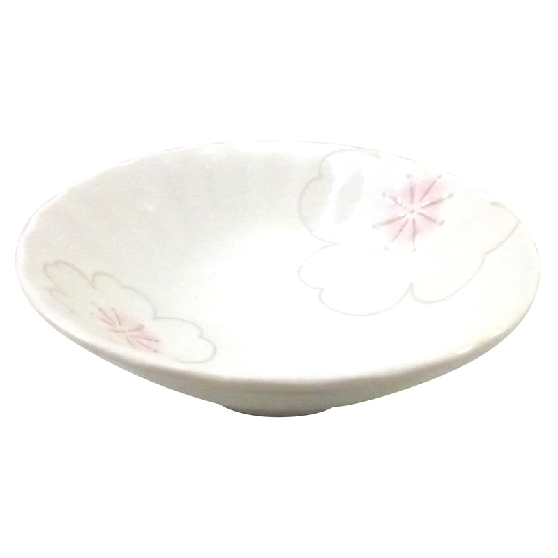 美濃焼 中鉢 粉引桜 ダイソー(DAISO)