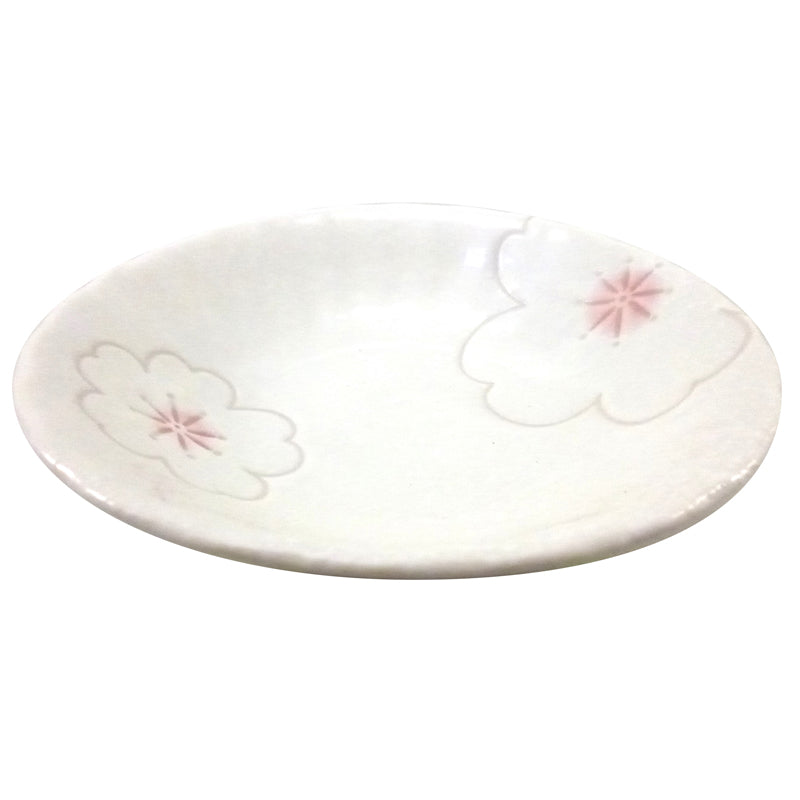 美濃焼 中鉢 粉引桜 ダイソー(DAISO)