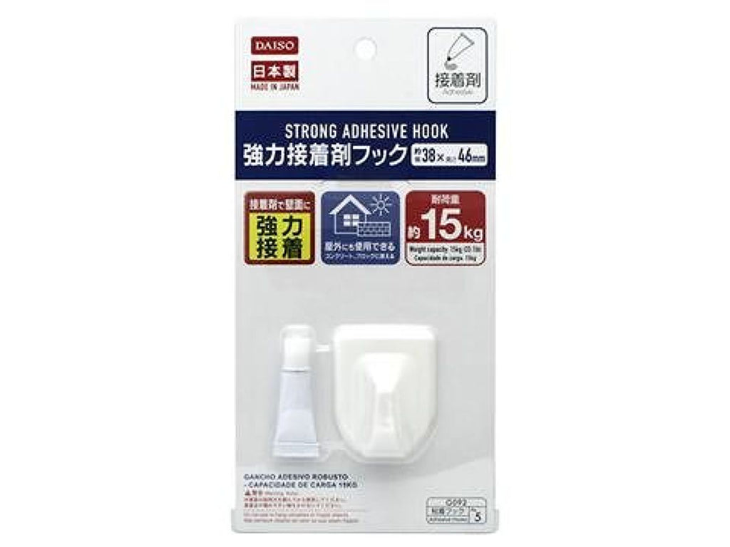 強力接着剤フック ダイソー(DAISO)