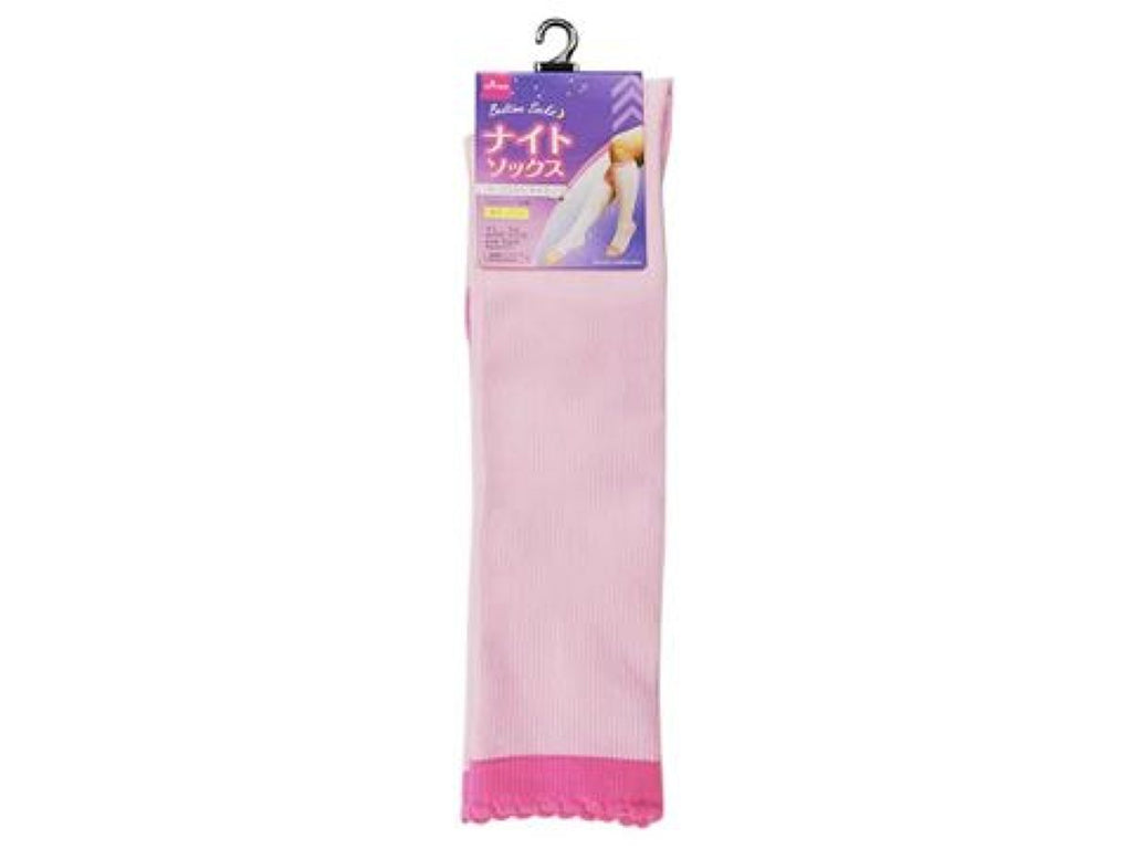 ナイトソックス オープントゥタイプ ピンク ダイソー(DAISO)