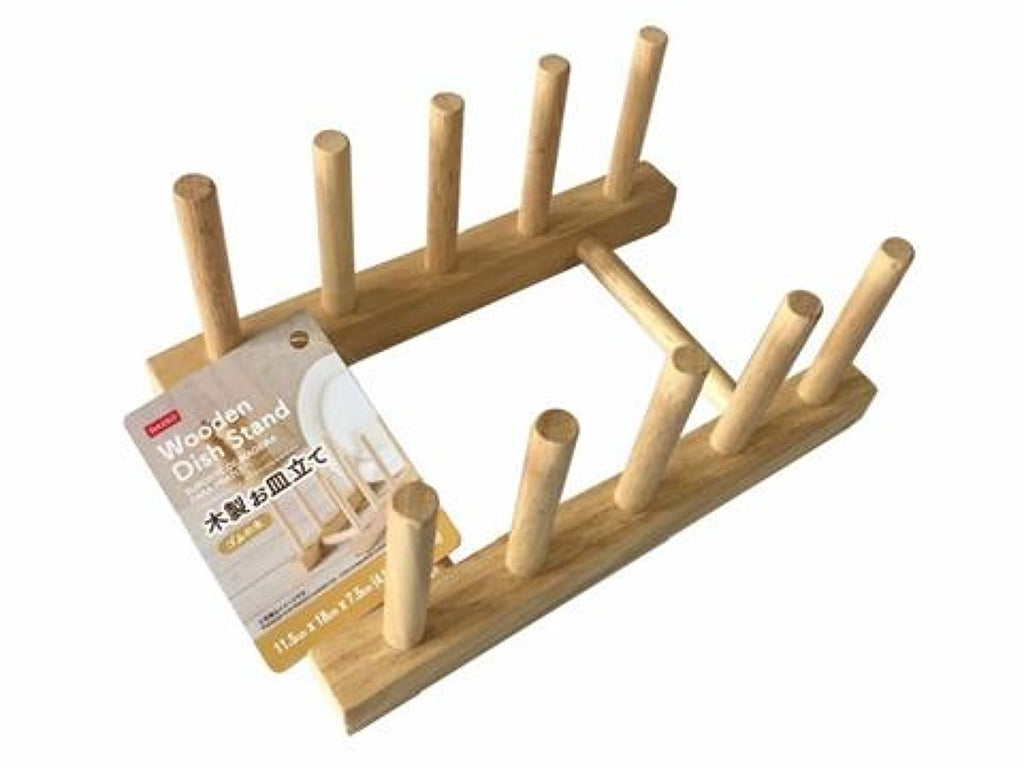 木製お皿立て ダイソー(DAISO)