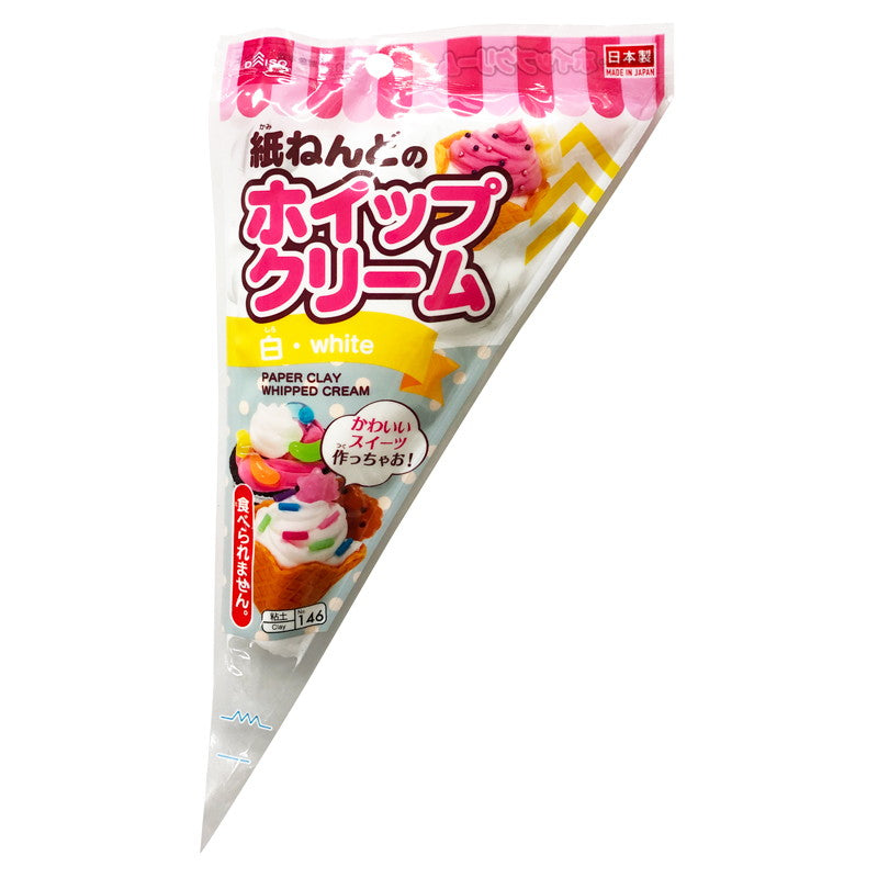 紙ねんどのホイップクリーム（白） ダイソー(DAISO)