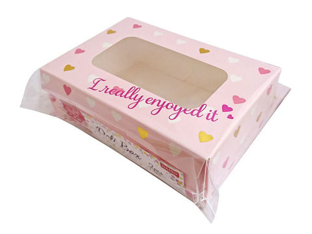 デザインデリボックス（窓付、ｆｕｗａｒｉｎ、２枚） ダイソー(DAISO)