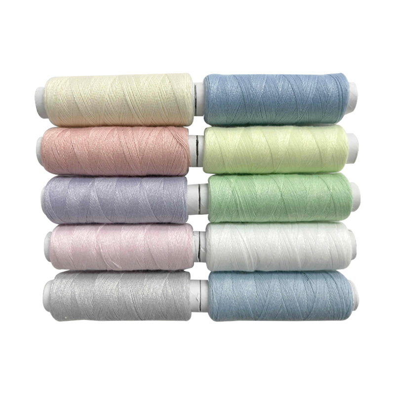 カラー糸（１０本、パステルアソート） ダイソー(DAISO)