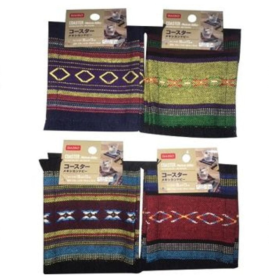 コースター（メキシカンドビー） ダイソー(DAISO)
