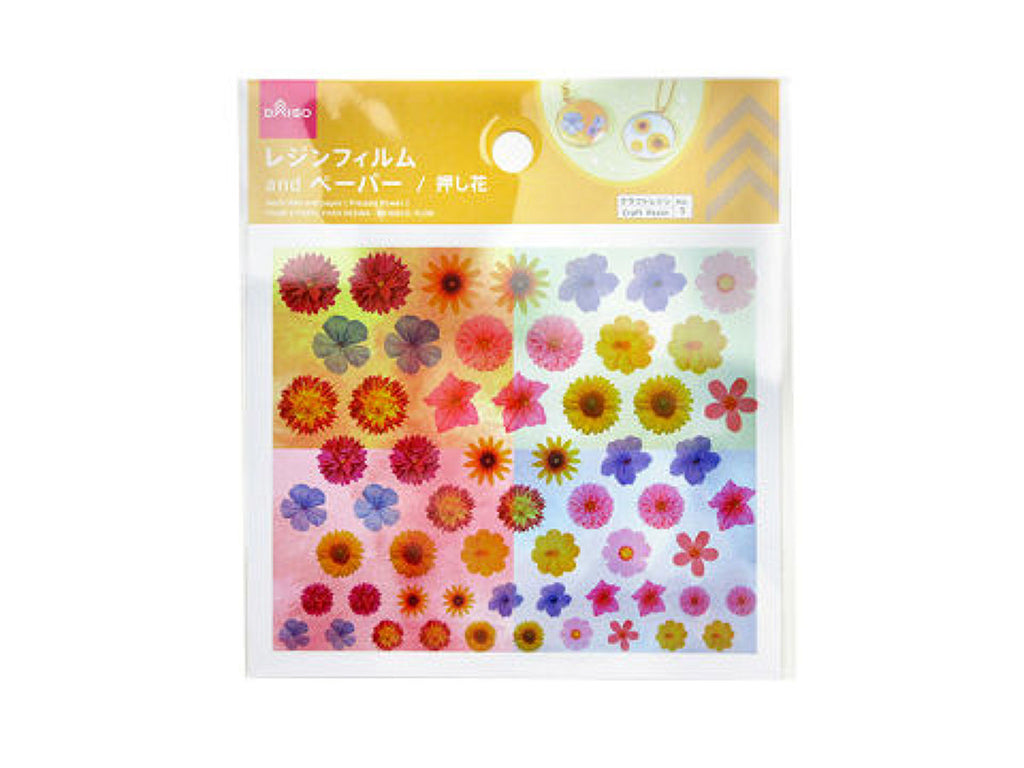 レジンフィルム＆ペーパー（押し花） ダイソー(DAISO)