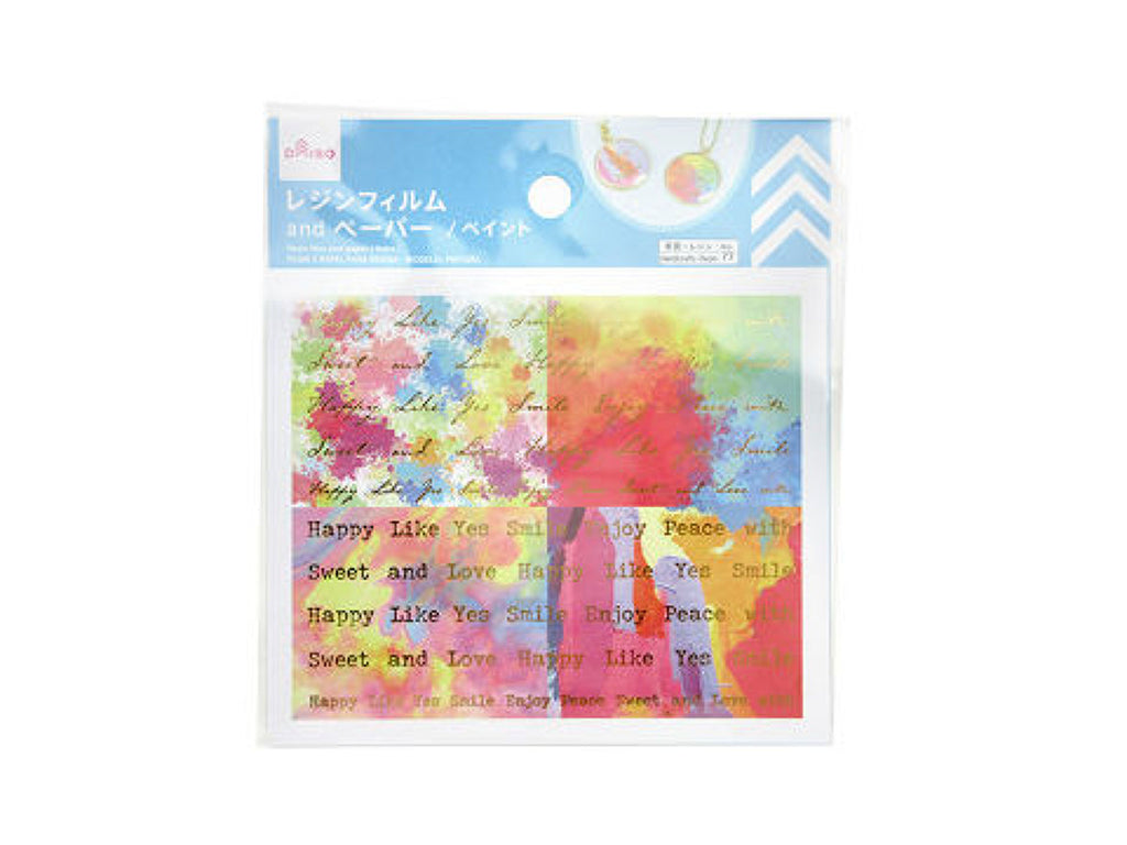 レジンフィルム＆ペーパー（ペイント） ダイソー(DAISO)