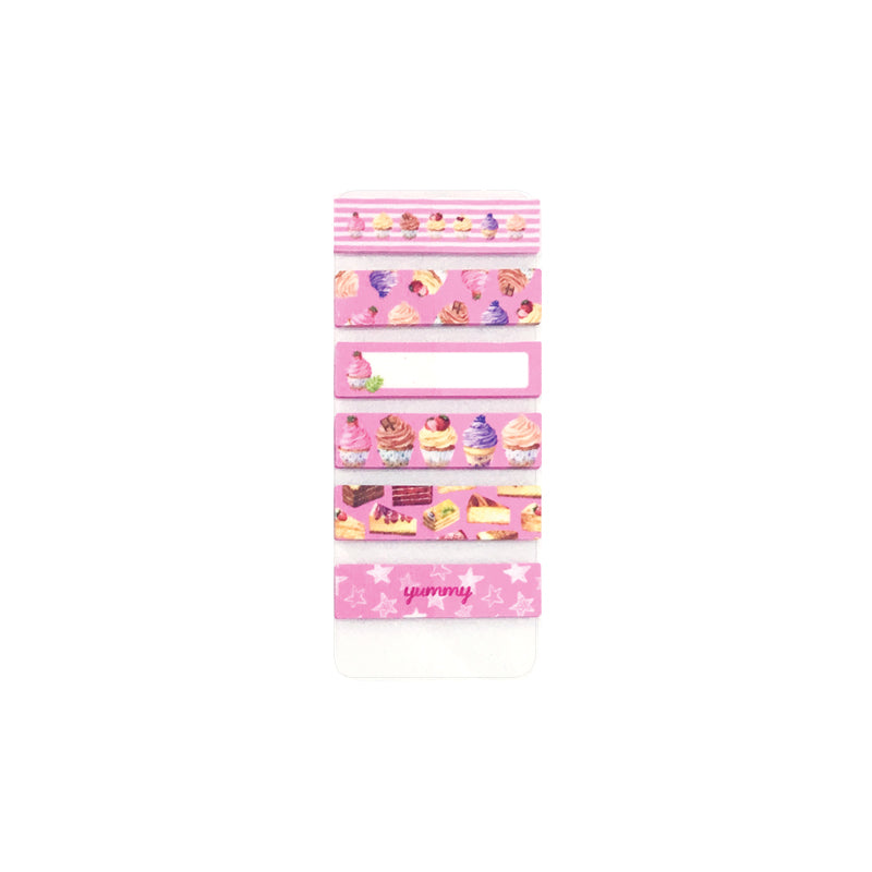 フィルム付箋（カップケーキ、１２０枚） ダイソー(DAISO)