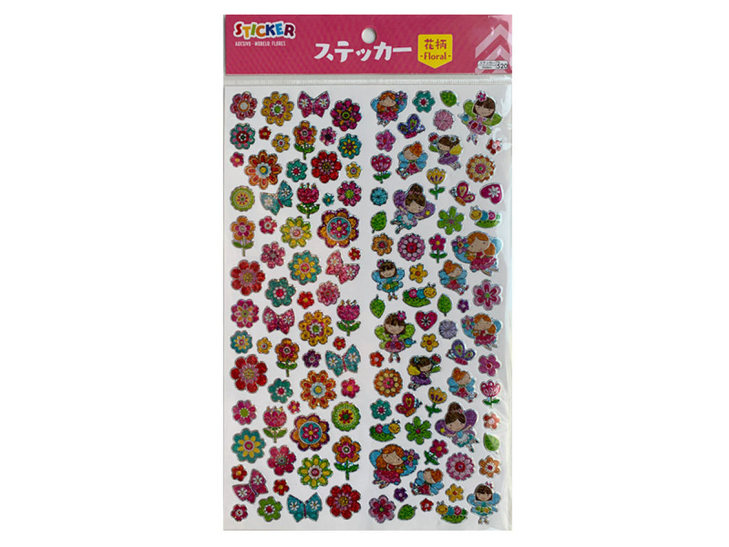 ステッカー（花柄） ダイソー(DAISO)