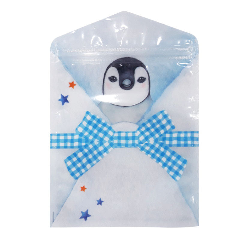 ジップバッグ（ほっこりアニマル、ペンギン、５枚） ダイソー(DAISO)