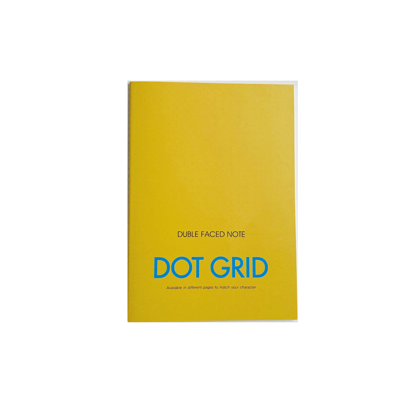 綴じノート（Ａ５、３２枚、ＤＯＴ ＧＲＩＤ＋ＬＩＮＥ） ダイソー(DAISO)