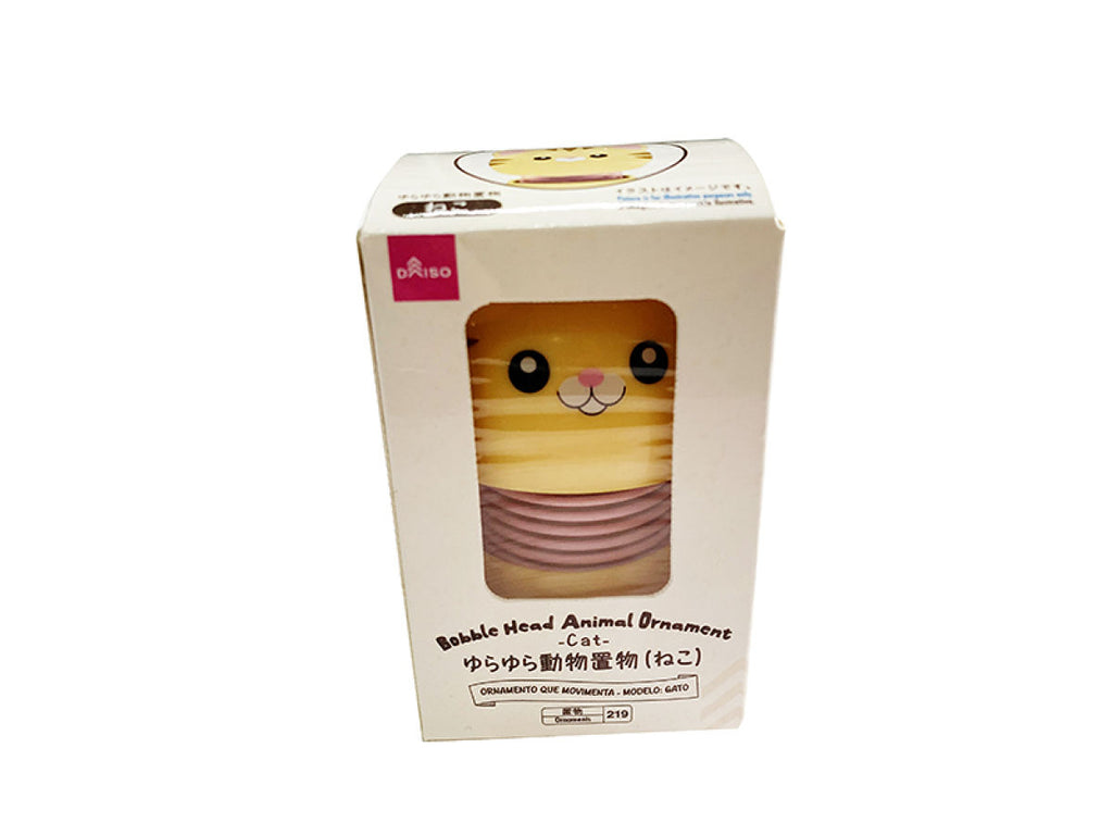 ゆらゆら動物置物（ねこ） ダイソー(DAISO)
